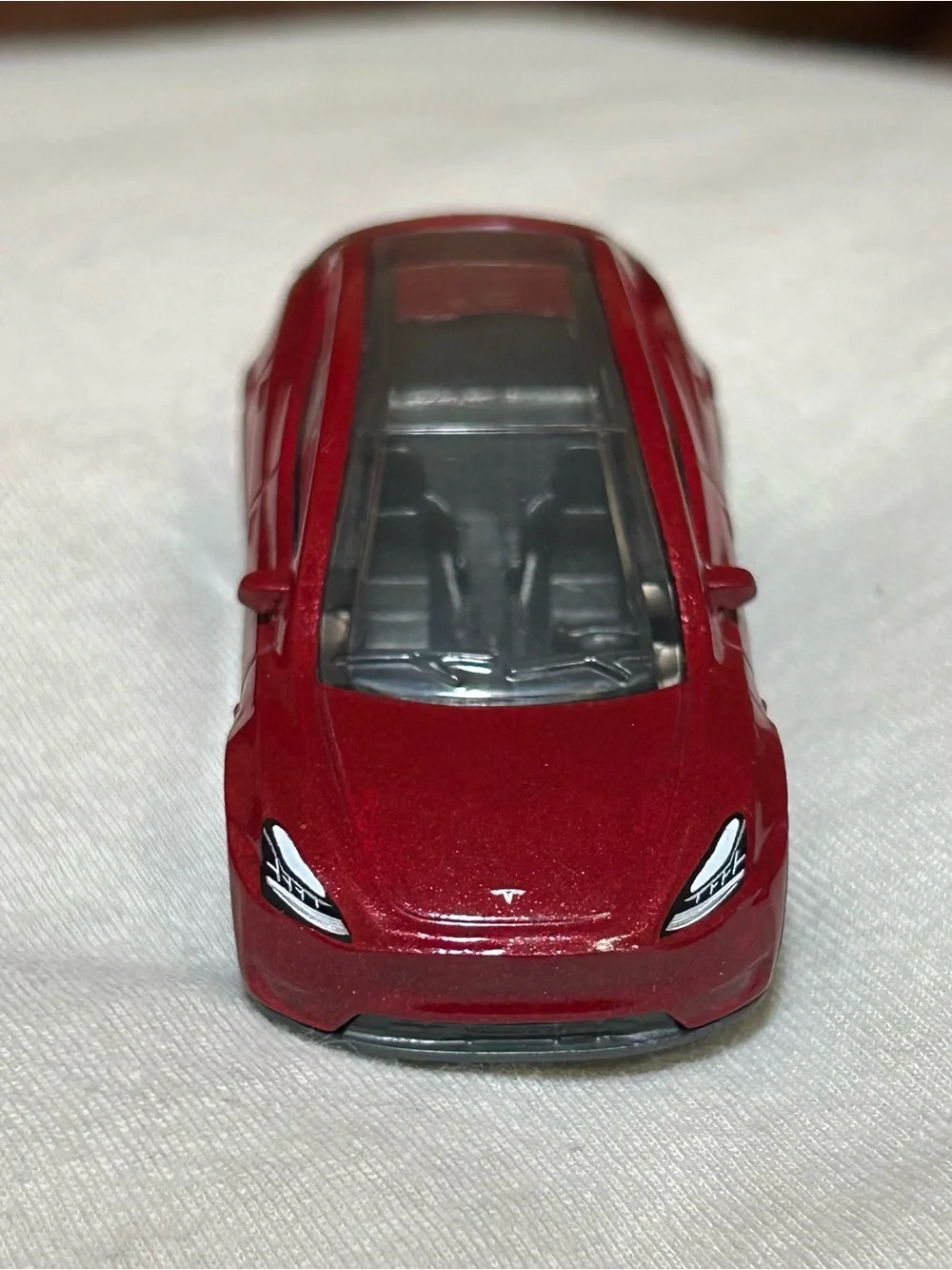 ❌SOLD❌Matchbox Tesla Model Y Dark Red 1:64 Scale Car